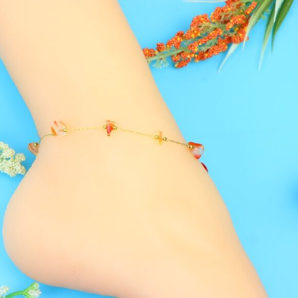 Elegant Handmade Anklet – Perfect for Women & Girls | Ideal Gift Option, DYC1820 - Picture 1 of 8